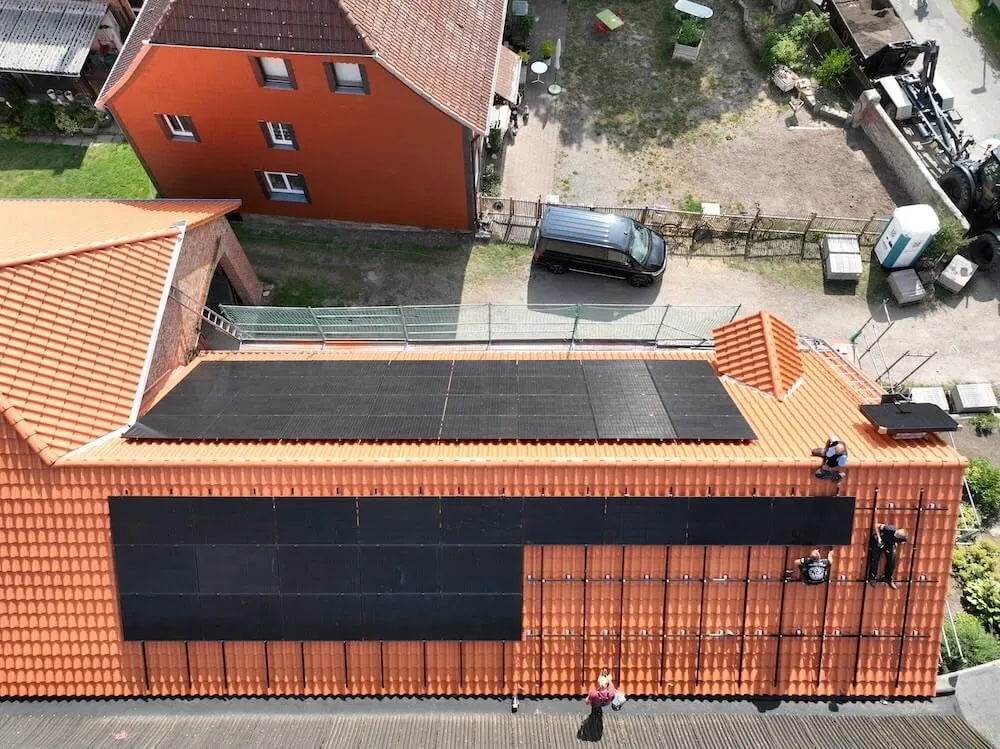 PV-Anlage 28 kWp – Drohnenaufnahme 3