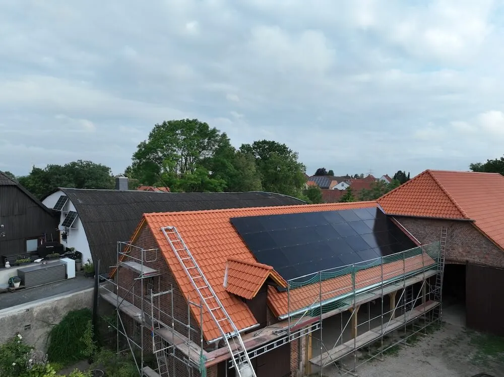 PV-Anlage 28 kWp – Drohnenaufnahme 5