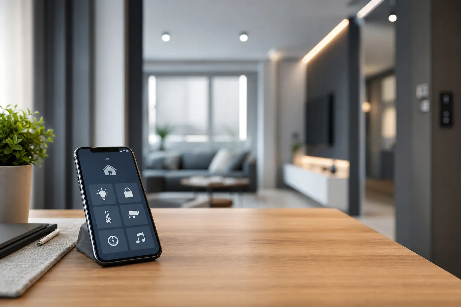 Lichtsteuerung und Szenarien per App